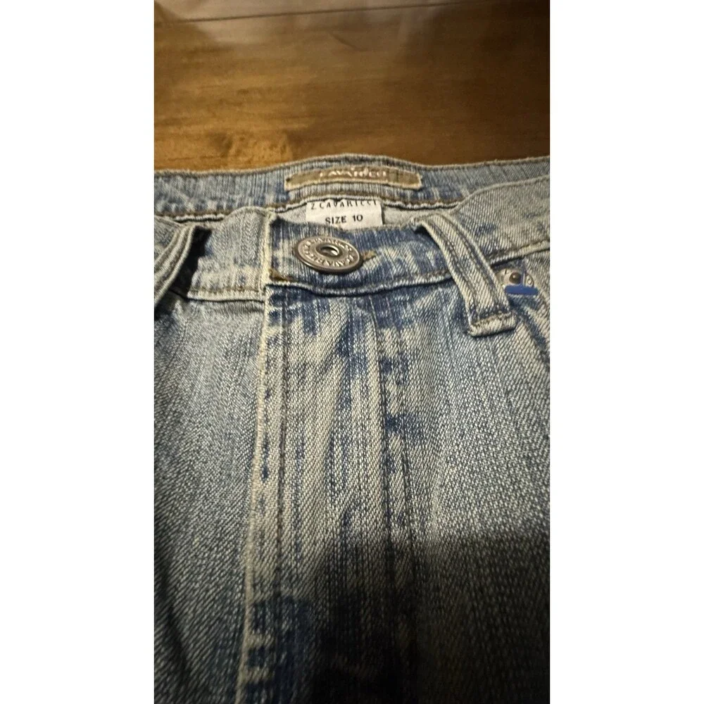 Z. Cavaricci Women's Jeans Embroidered Stretch Vintage Size 10 X 34 NWT - Picture 5 of 9